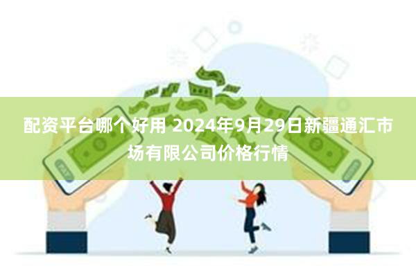 配资平台哪个好用 2024年9月29日新疆通汇市场有限公司价格行情