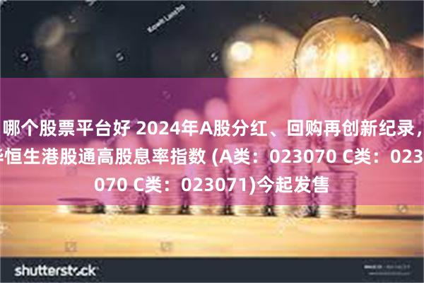 哪个股票平台好 2024年A股分红、回购再创新纪录，红利标的?鹏华恒生港股通高股息率指数 (A类：023070 C类：023071)今起发售