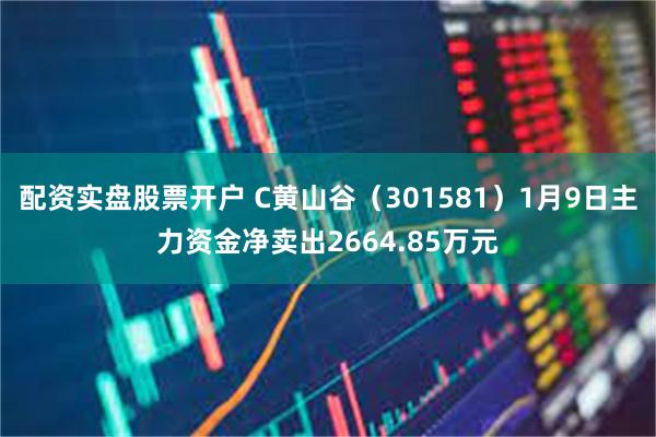 配资实盘股票开户 C黄山谷（301581）1月9日主力资金净卖出2664.85万元